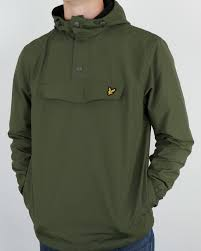 Lyle & Scott Anorak Jacket – Olive Green