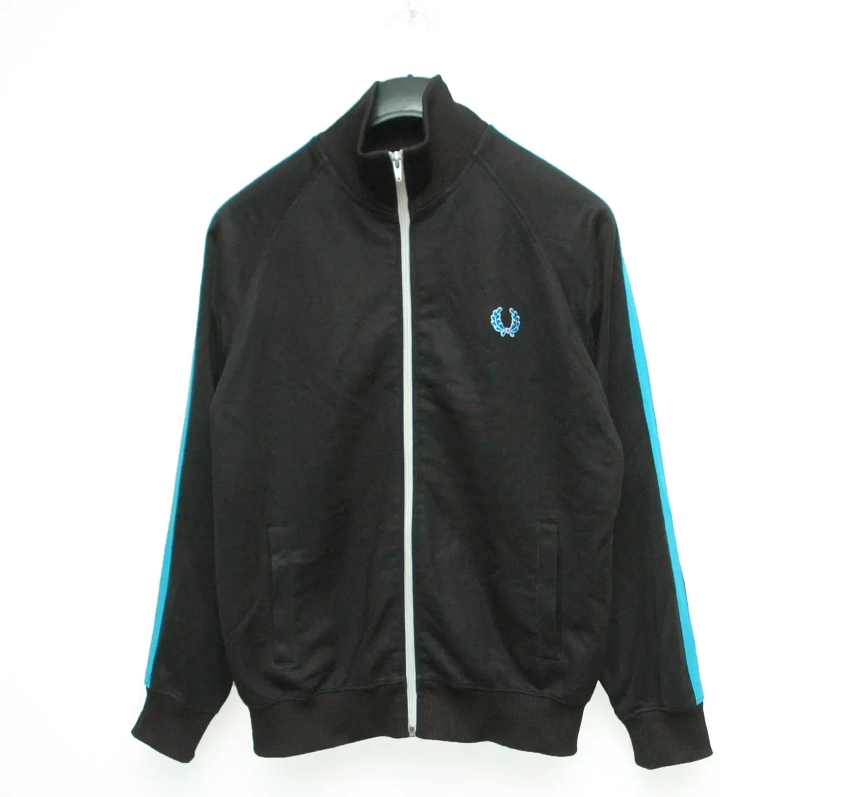 Fred Perry Track Jacket – Black & Blue