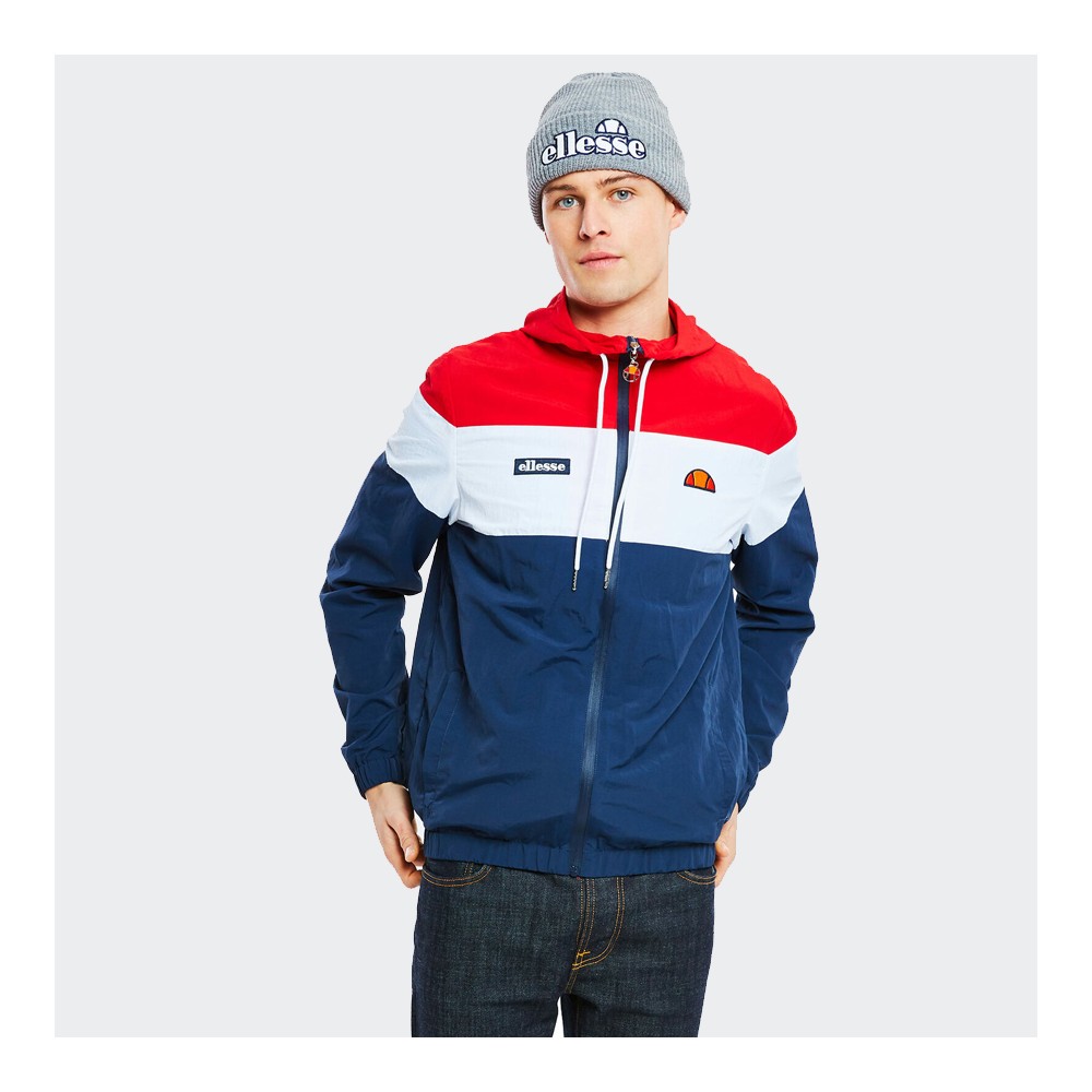 Ellesse Jacket – Navy / White / Red